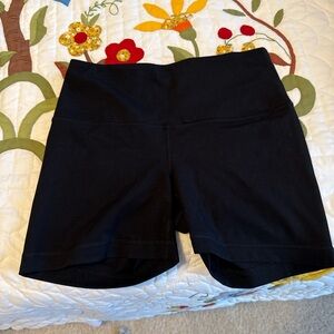 Yogalicious Black Athletic Shorts